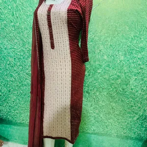 2 Pece Kurta Dupatta