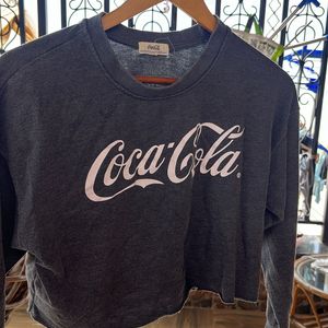 Cococola Crop Sweatshirt