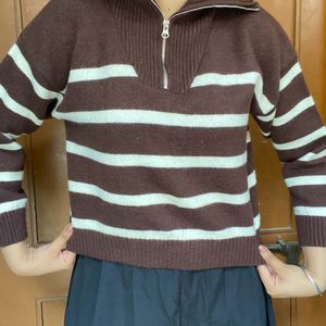 Brown Sweater Size S/M