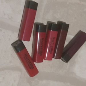 Pack Of 6 Different Color Matte Lipstick