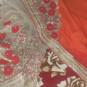 Lengha Style Saree /saree StyleLengha