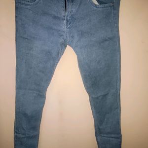 Fashionable Women Dark Blue Denim Jeans