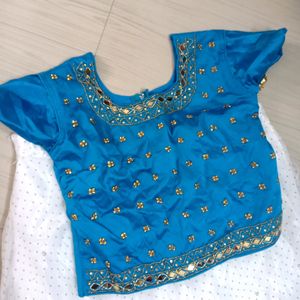 Aarika Sleeveless Mock Dupatta Style Deailed & Seq