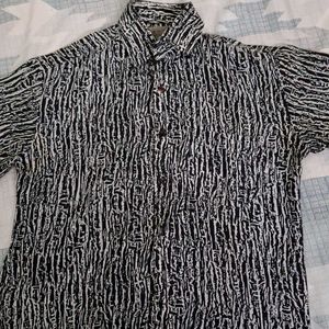 A Black White Shirt