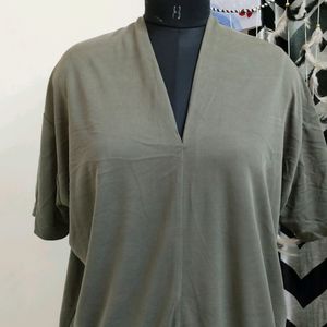 Plus Size Olive Dress