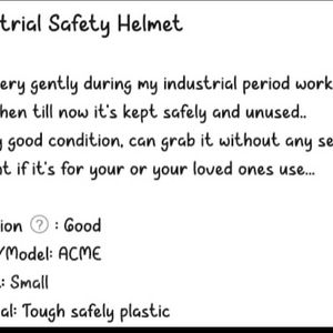 Useful Helmet