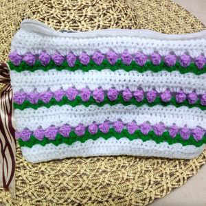 Crochet Tulip Pouch 🌷✨️