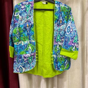 Multicolour Green Shrug