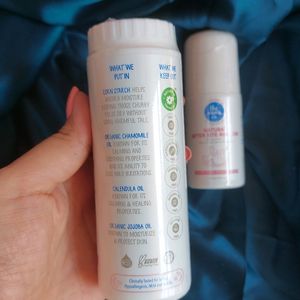 Baby Powder TALC FREE & After Bite Roll On COMBO