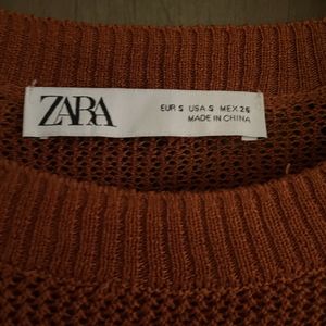 Zara Rust Colour Top