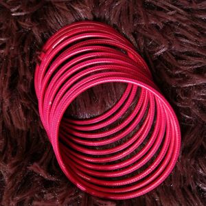 Red Premium Matte Bangles