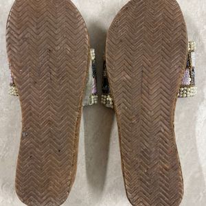 Beaded Platform Slippers For Sale!