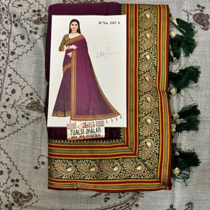 Beautiful Border Saree