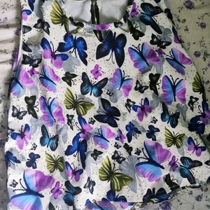 Butterfly Print A-line Tunic🦋