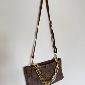 Tan Sling Bag