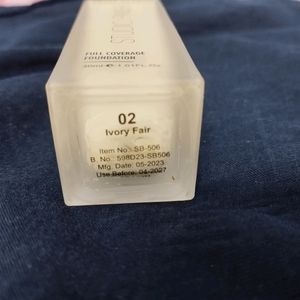 Swiss Beauty 02 Ivory Fair Foundation