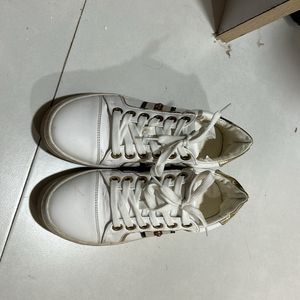 White Sneakers Size UK 4