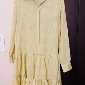 Yellow Low Yoke Sundress