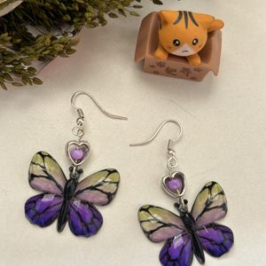 Butterfly earrings 🦋