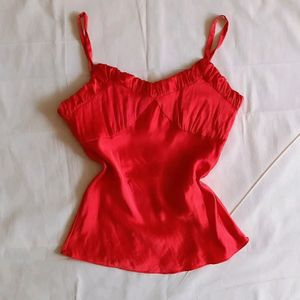 Korean Satin Slip Top (XS)