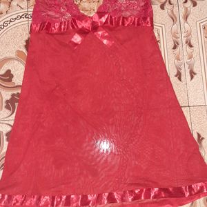 Romantic Babydoll Dress With 1surprise Gift