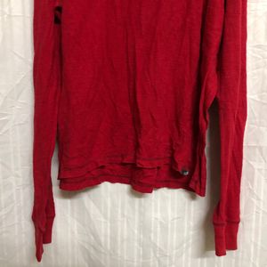 Aeropostle Red Long Sleeve T Shirt