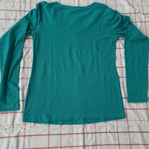 Reebok Full Sleeve T-shirt For Womens