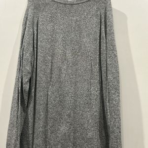 Zara XL grey Full Sleve Lose Tshirt