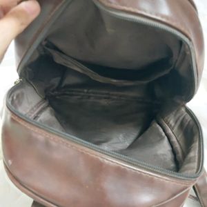 Coffee Brown Backpack