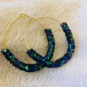 Combo Of 2 Chunky Hoop Earrings