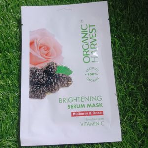 Organic Harvest Brightening Serum Mask