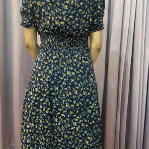 Floral Sweetheart Dress Women