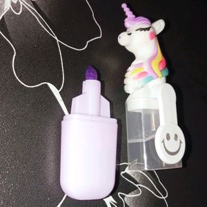 Cute Unicorn Highlighter Pen