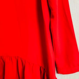 Zara Beautiful Red Dress (S/34)