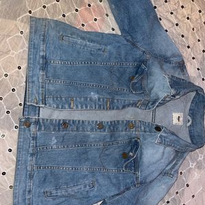 Crop Denim Jacket