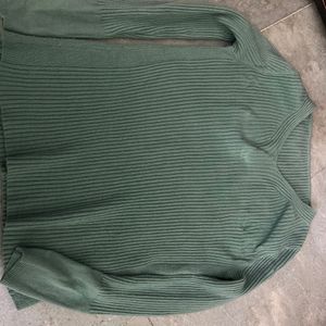 Green Wool Top