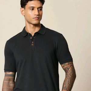 Mr Bowerbird Black Polo Tshirt New With Tag