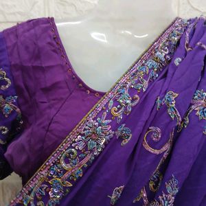 Diganar Hand Embrwodari Saree