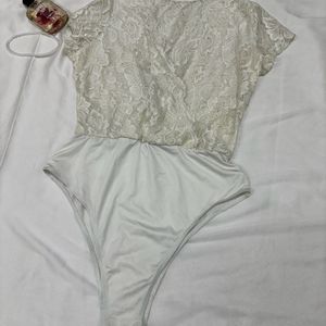 Cream Colour Bodysuit