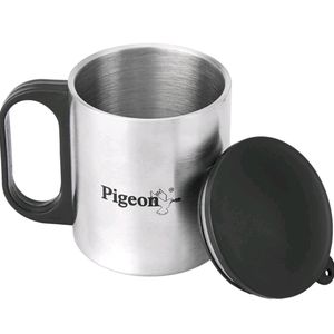 Stainless Steel Coffee Mug With Lid - 4