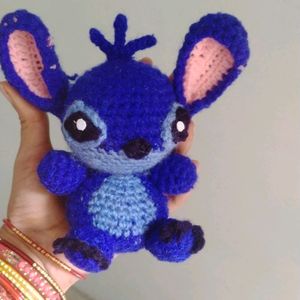 Blue Stitch Crochet Soft Toy