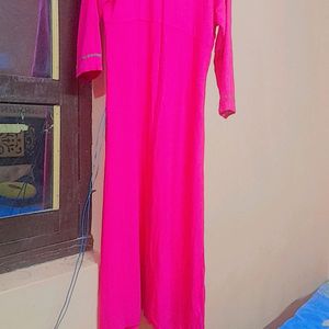 Beautiful long kurti with leggings