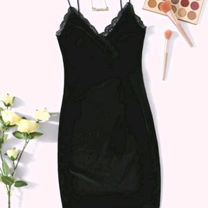 Shein Velvet Bodycon Dress