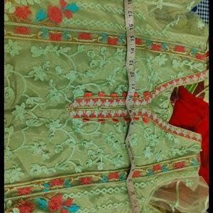 Pakistani Embroidery Work Suit Set