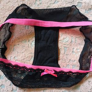 BLACK PINK- LACE PANTY 🎀