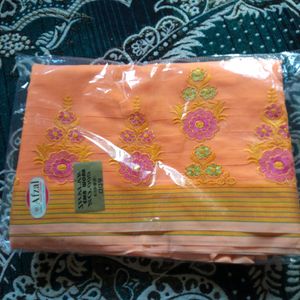 New Beautiful Soft Cotton Saree 😍😍