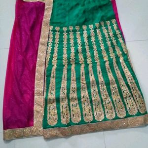 Lehenga Type Saree