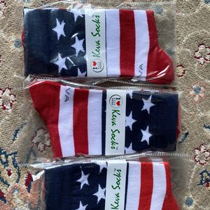 COMBO 5 AMERICAN design Keva Socks Available All New Pieces In Bulk