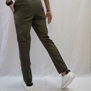 Kaulin 1059 Men's Brownish Grey Formal Trouser