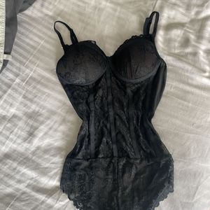 Black Lace Bodysuit